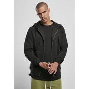 Basic Terry Zip Hoody Black