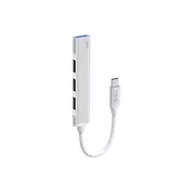 USB HUB HAVIT, USB-A, 4-portni USB 3.0, bijeli