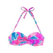 SUNSEEKER Bikini zgornji del modra/roza/roza/temno roza