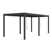Rojaplast Bioklimatska pergola INTRO PLUS 6x3m, aluminij - prostostoječa - Z MONTAŽO