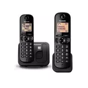 PANASONIC KX-TGC212FXB bežicni telefon (Crna) bežicni telefon