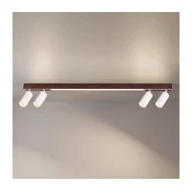 Brilagi - LED spot svetlo SELE 4xGU10/30W/230V + LED/25W bela/dekor hrasta