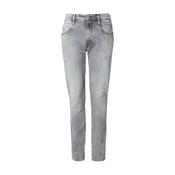 REPLAY Kavbojke ANBASS  siv denim
