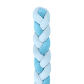 KikkaBoo pletenica za krevetac trostruka 180 cm Blue ( KKB50139 )