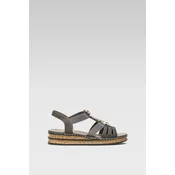 Sandali Rieker 62949-45 Siva