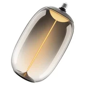 OSRAM LED Big Elipse Oval E27 12W 818 žarilna nitka dim dim - dimno siva - Plastika