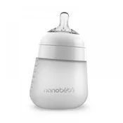Nanobébé Flexy silikonska steklenička 270ml 1 kos - White