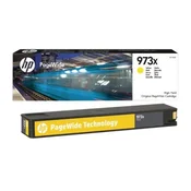 HP 973X High Yield Yellow PageWide Cartridge F6T83AE