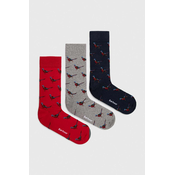 Nogavice Barbour 3-pack moški