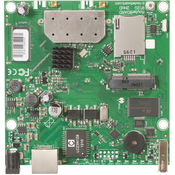 Mikrotik RB912UAG-2HPND, Jednofrekvencijski (2,4 GHz), Wi-Fi 4 (802.11n), 983,7 Mbit/s, IEEE 802.11b, IEEE 802.11g, IEEE 802.11n, 128 MB, 64 MB