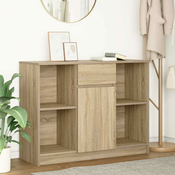 Komoda s ladicama hrasta sonome 101x35x76 cm konstruirano drvo