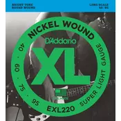 DADDARIO D ADDARIO EXL 220 5STR. BASS STRUNE