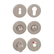Vratna rozeta MP - R 50/7 (NP - Nickel pearl), Odprtina za cilindrični vložek PZ, MP NP (nikljev biser)