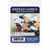 Kringle Candle Blueberry Muffin vosek za aroma lučko 64 g