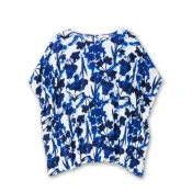 SHEEGO Bluza kobalt modra/temno modra/bela