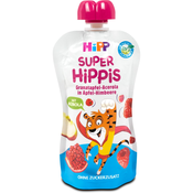 HiPP Hippis BIO voćni pire jabuka s malinom, šipkom i acerolom, 12+ mj., 100 g