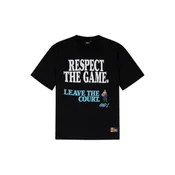 AND1 Majica Respect The Game azur/črna/bela