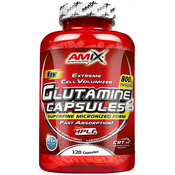 L-Glutamine, 800 mg, 120 kapsula, Amix