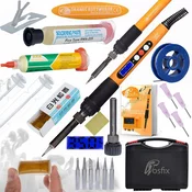 Rosfix ROSFIX SET 10V1 SPAJKALNIK ORANŽNI ROTVAJLER+KASETA 253X213X72MM+TOPILEC RMA-223 Z BATOM IN IGLO+TOPILEC NC-559-ASM+PASTA 60ML ZJ-18, (21736694)