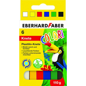 Plastelin Eberhard Faber - 6 boja