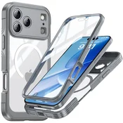 INF Zaščitno ohišje za iPhone 17 Pro z 9H steklom in magnetnim pritrjevanjem, (5000080685)