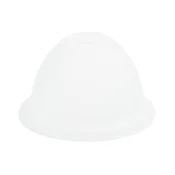Zamensko staklo za luster E27, precnik 19 cm, belo