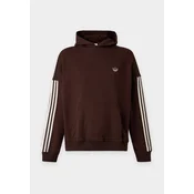 ADIDAS ORIGINALS Majica čokolada/bela
