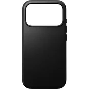 Maska Nomad Moderan Kožni Omot, crni - iPhone 17 Pro (NM014339858)