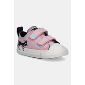 Otroške teniske Converse CTAS 2V roza barva, A12509C