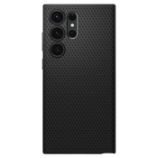 Spigen – Liquid Air za Samsung Galaxy S23 Ultra – mat črna