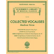 COLLECTED VOCALISES CONCONE LUTGEN SIEBER VACCAI MEDIUM VOICE BOOK