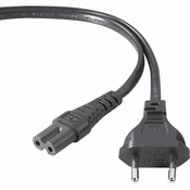 Belkin tok priključni kabel [1x evropski moški konektor - 1x moški konektor za manjše naprave c8] 1.80 m črna