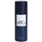 David Beckham Classic Blue 150 ml u spreju dezodorans bez aluminija za muškarce