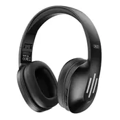 XO BE39 Bluetooth slušalice STEREO v5.3, sklopive, CRNE XO-BE39