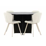 Jedilniški komplet Dallas 4762 (Črna) 74cm