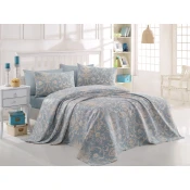 Lessentiel Maison Set posteljina Tuval, 160x240 cm, Svetloplavi