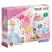 Clementoni Puzzle Princeske 4v1/3+6+9+12 kosov