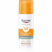 Eucerin Sun Oil Control Tinted Gel krema za suncanje SPF 50+ nijansa Medium 50 ml