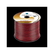 CABLETECH Zvukovni kabel 2x 0,35mm CU crno-crveni (100m)