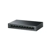 LS109P(UN) 9-Port 10/100Mbps Desktop Switch sa 8-Portova PoE+