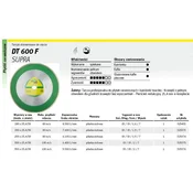 KLINGSPOR POLNOVREDNI DISK 180 mm x 1,6 mm x 30/25,4 mm DT600F KERAMIKA.