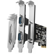 Krmilnik AXAGON PCEA-PSN PCIE, 1x paralelno, 2x serijsko