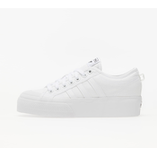 ADIDAS ORIGINALS Niske tenisice Nizza Platform W Ftw White/ Ftw White/ Ftw White FV5322