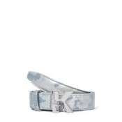KARL LAGERFELD JEANS Pas svetlo modra/srebrna