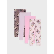 Sinsay - Komplet od 4 para helanki Minnie Mouse - krem