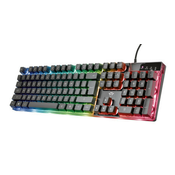 Trust GXT 835 AZOR žicna/RGB/gaming/crna Tastatura ( 23651 )