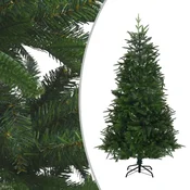 Vidaxl Umetna novoletna jelka zelena 180 cm PVC in PE