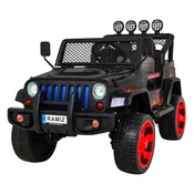 RAMIZ Terenski avto Raptor Drifter Flames + daljinski upravljalnik + pogon 4x4 + shramba za MP3