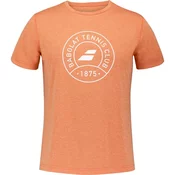 Moška majica Babolat Exercise Graphic Tee Men Vibrant Orange S