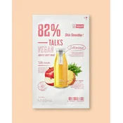 Missha Tkivna maska Talks Vegan Squeeze Sheet Mask Skin Smoother - 27 g/1 kos
